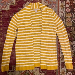 Banana Republic Y2K knit open cardigan